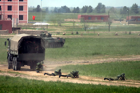 China, Russia kick off anti-terror drill