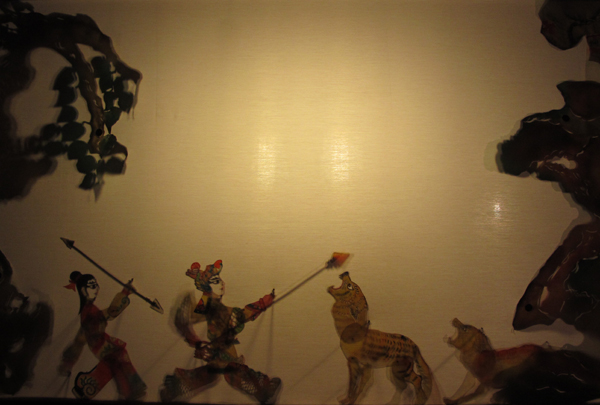 Chinese shadow puppetry encompasses both the performance and the delicate art of making the leather puppets. Living in the Shadows