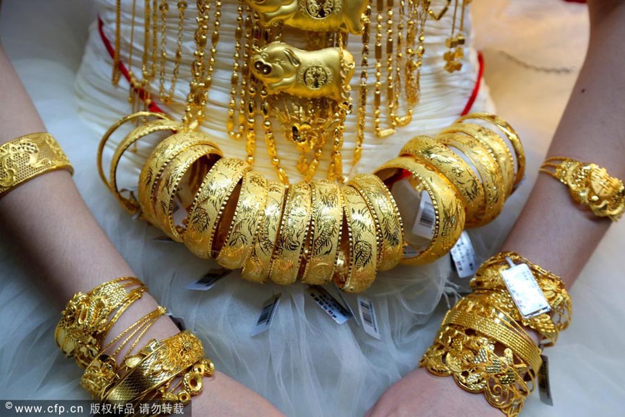 China's glittering affair with gold