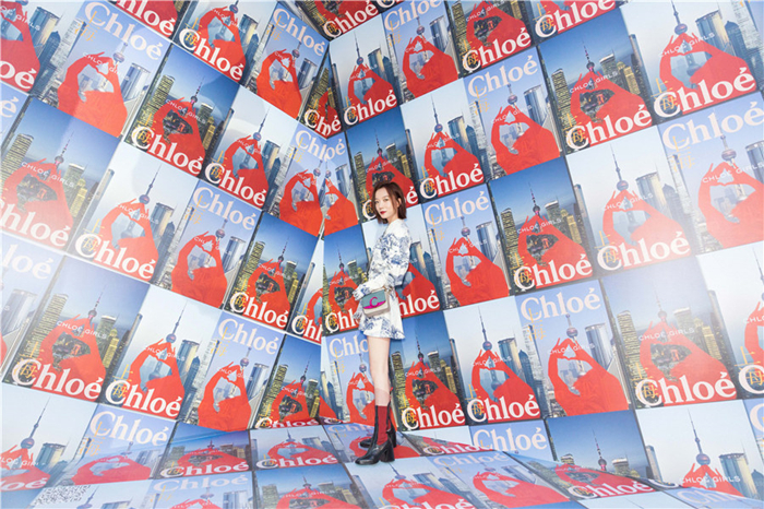 Chloé présente sa Collection Croisière 2020 sur le catwalk à Shanghai