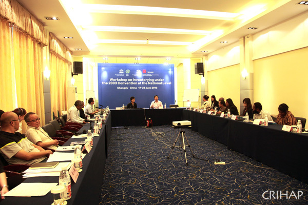 太平洋島國-非物質文化遺產清單制定培訓班在成都舉行