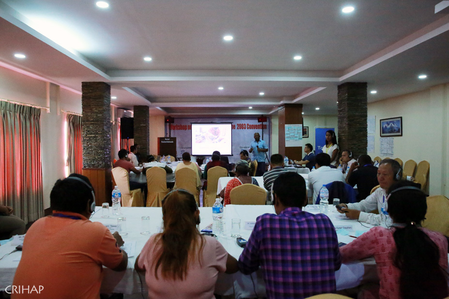 亞太中心《保護非物質(zhì)文化遺產(chǎn)公約》能力建設培訓班在尼泊爾加德滿都舉辦