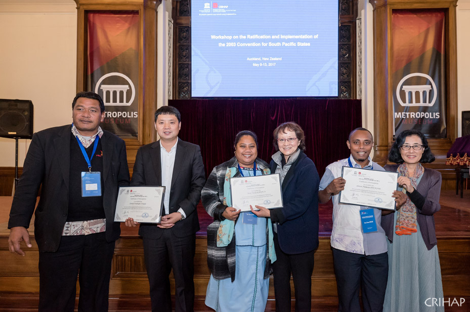 亞太中心在新西蘭舉辦南太平洋地區《保護非物質文化遺產公約》批約履約培訓班