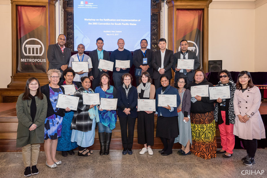 亞太中心在新西蘭舉辦南太平洋地區《保護非物質文化遺產公約》批約履約培訓班