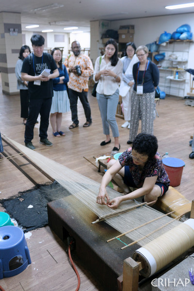 中韓亞太中心在韓國合作舉辦非遺培訓班