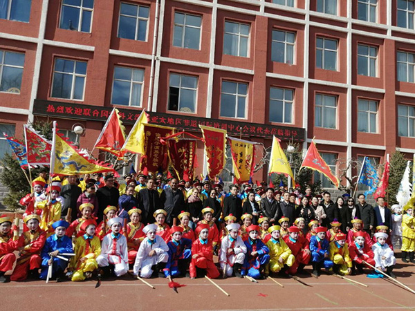 聯合國教科文組織亞太地區非物質文化遺產國際培訓中心管委會第八次會議代表團赴河北豐寧考察非遺