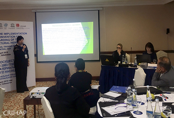 亞太中心為中亞地區舉辦第三期非遺師資培訓班