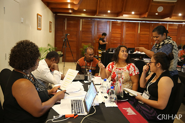 亞太中心“保護計劃制定與國際援助”培訓班在太平洋島國斐濟舉辦