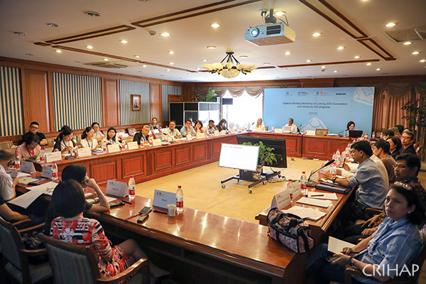 亞太中心在上海舉辦“《保護非物質文化遺產公約》與高校非物質文化遺產項目的融合培訓班”