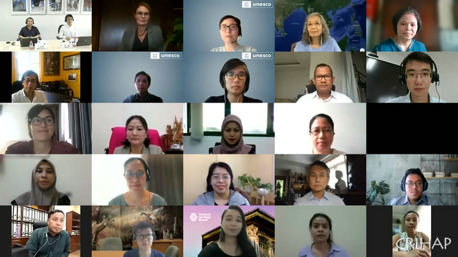 東南亞國家非物質文化遺產聯(lián)合申報培訓班在線開班