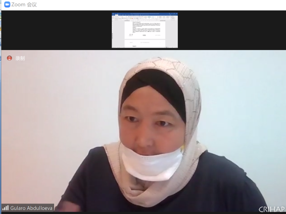 第四期中亞師資培訓班在線舉辦