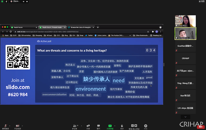 “跟我看非遺——青年非物質文化遺產保護能力建設三年期培訓計劃第一期培訓班”順利在線開班