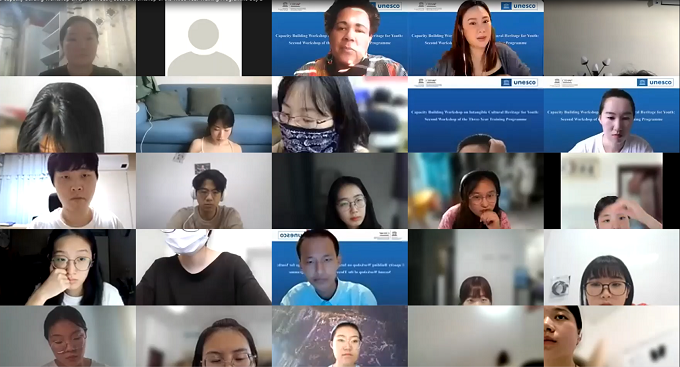 “跟我看非遺——青年非物質文化遺產保護能力建設三年期培訓計劃第二期培訓班”在線順利開班