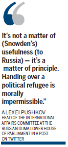 Whistle-blower remains in limbo at Russian airport