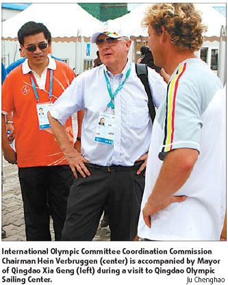 IOC officials hail Qingdao's spirit