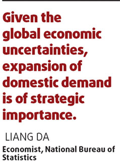 Domestic demand key to growth