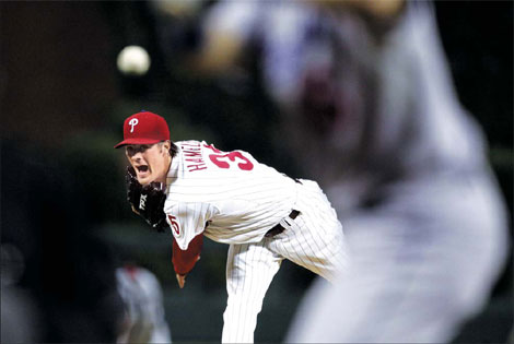 Phillies beat Dodgers in NLCS opener