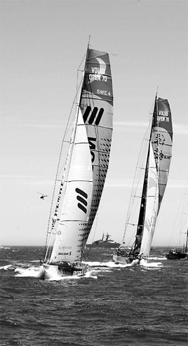 Second leg of Volvo Ocean Race under way