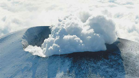 Volcano rains ash down on Tokyo