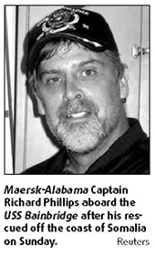 US captain freed; pirates vow tit-for-tat action