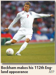 Becks notches up another start