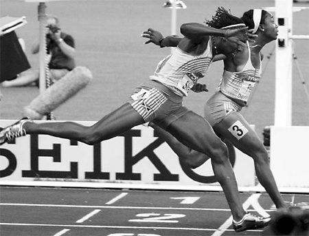 Bolt back in action, Gay out