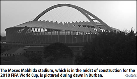 Durban's ambitions exceed World Cup