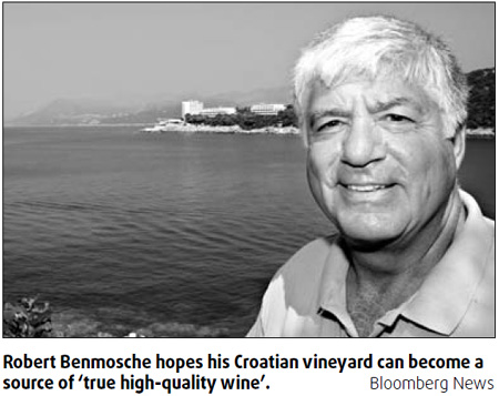 AIG chief gets to grips with grapes