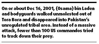 Bin Laden was within US' reach: Senate report