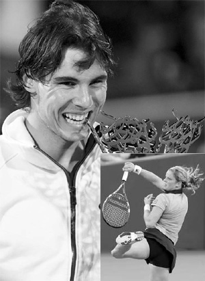 Federer, Nadal on course for early Slam showdown