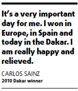 Sainz marches to Dakar triumph