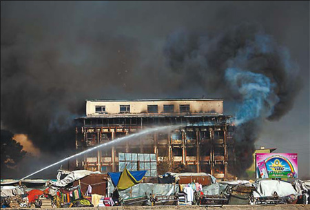 Kabul 'under control' after brazen attack