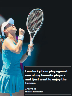 Zheng into Open semis