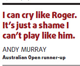 Federer makes it sweet 16