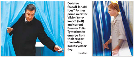 Tensions high in Ukraine vote