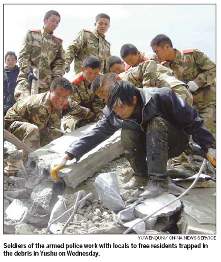 Quake's portraits of pain