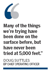 Gulf residents eye slow fix for historic oil spill