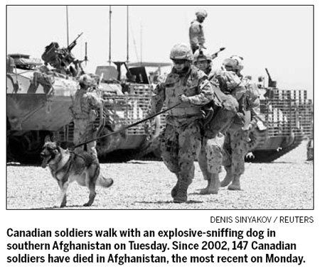 10 foreign troops die during 'hard day' in Afghanistan