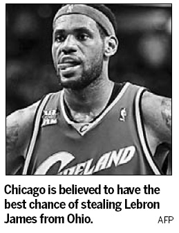 Cavaliers and Bulls cap meetings with LeBron