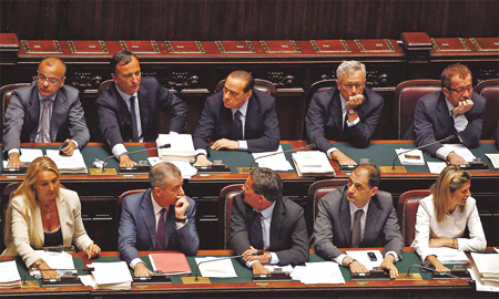 Italian PM splits with ally who refuses to step down