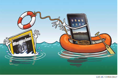 Magazines turning new page in battle for readers