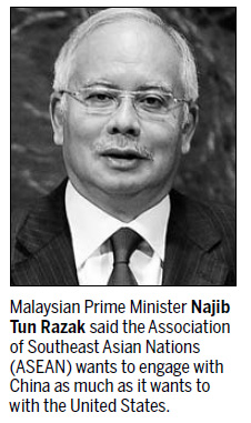 Malaysia's PM welcomes improved relations with China