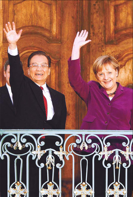 Wen takes detour to Germany