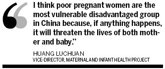 Helping pregnant women