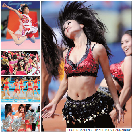 Belles of the Asian Games ball