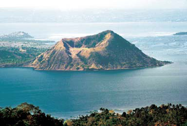 Locals wait in trepidation as volcano rumbles