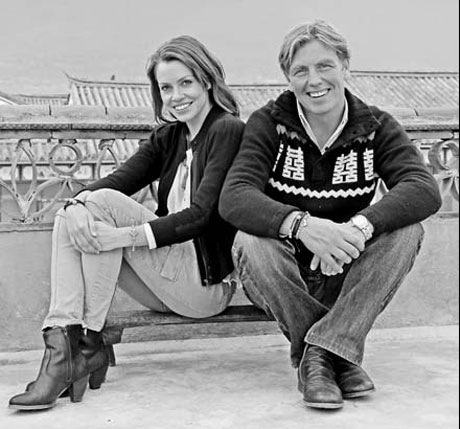 Daring Danes tie the knot in the mountains of Dali