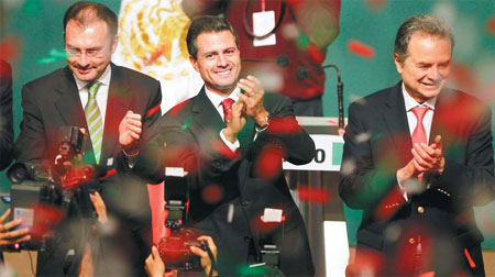 Mexico's old rulers claim election victory