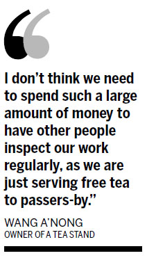 Wenzhou aims to cut red tape for charities offering free food, tea