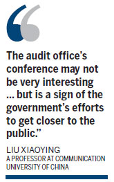 Audit Office conference the first to go live online